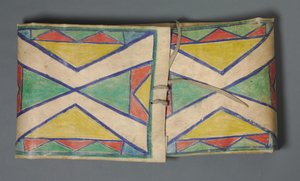 Parfleche, ca. 1900. af Unbekannt