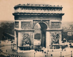 Paris. - Triumfbue. -LL, c1910. af Unbekannt