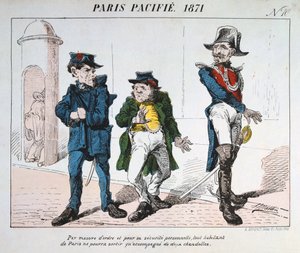 Paris Pacifies, 1871. af Unbekannt