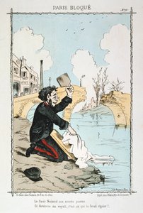 Paris belejrede, 1870-1871 af Unbekannt