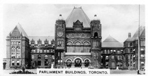 Parlamentsbygninger, Toronto, Ontario, Canada, c1920