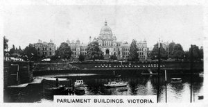 Parlamentsbygninger, Victoria, British Columbia, Canada, c1920