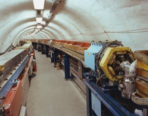 Partikelacceleratortunnel, Cern, Genève, 20. århundrede af Unbekannt