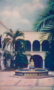 Gårdhave til House of Hospitality, c1935 af Unbekannt