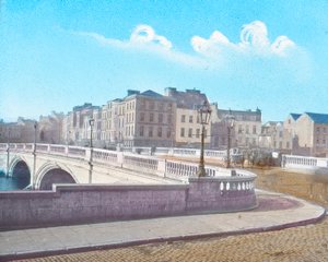 Patricks Bridge viser Father Mathews Statue, c1910 af Unbekannt