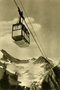 Patscherkofelbahn, Innsbruck, Tyrol, Østrig, c1935. af Unbekannt