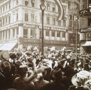 Paul von Hindenburg, Berlin, Tyskland, c1914-c1918 af Unbekannt