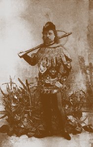 Pavel Gerdt som Prins Siegfried i Ballet Svanesøen, St. Petersborg, 1895 af Unbekannt