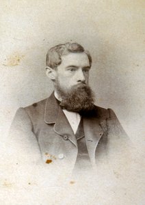 Pavel Tretyakov, russisk kunstmæcen, samler og gallerigrundlægger, 1865 af Unbekannt