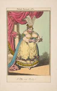 Peace Piece and Plenty Politiske Portrætter nr. 1, ca. 1820. af Unbekannt