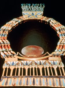 Pectoral fra Tutankhamons grav, 1300-tallet f.Kr af Unbekannt