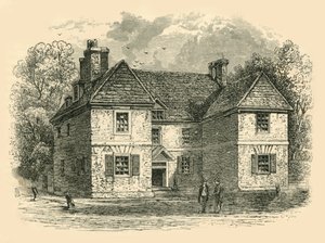 Penns House, Second Street, Philadelphia, c1687-1689, 1890. af Unbekannt