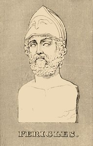 Perikles, ca 495-429 f.Kr., 1830. af Unbekannt