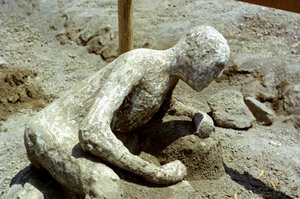 Person dræbt af Pompeji-udbruddet, 79 e.Kr af Unbekannt