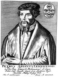 Peter Apian 1495-1552, deutscher Geograph, Mathematiker und Astronom von Unbekannt