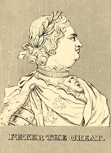 Peter den Store, 1672-1725, 1830. af Unbekannt