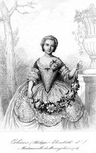Filippinske Elisabeth af Orléans, Mademoiselle de Beaujolais af Unbekannt