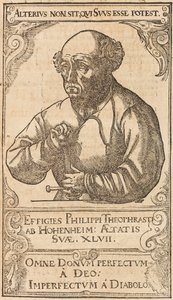 Philippus Theophrastus Aureolus Bombastus von Hohenheim Paracelsus, 1589. af Unbekannt