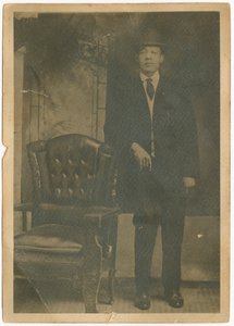 Fotografi portræt af Samuel Grant, før 1926. af Unbekannt