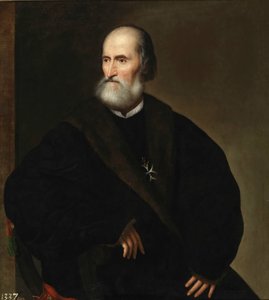 Pietro Bembo som prior for Knights Hospitaller, ca 1537. af Unbekannt