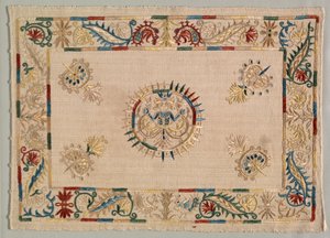 Pudebetræk, 1600-1700-tallet. af Unbekannt