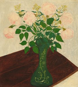 Pink Roses, fjerde kvartal 1800-tallet. af Unbekannt