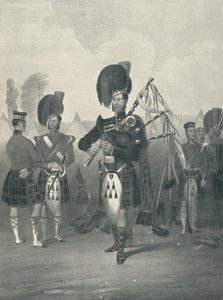 Piper, 42nd Royal Highlanders, c1800-tallet, 1909 af Unbekannt