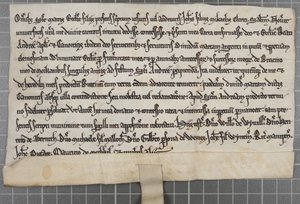 Pittance skrift: Charter, der giver almisser til kirken St Andrew the Apostle af Unbekannt