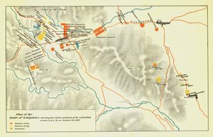 Plan for slaget ved Sekigahara, 21. oktober 1600, 1903. af Unbekannt