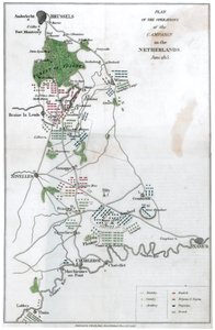 Plan for driften af felttoget i Holland, juni 1815, 1816 af Unbekannt