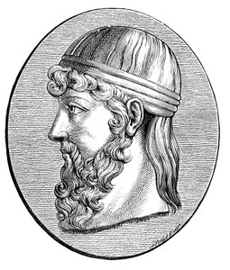 Platon c428-c348 f.Kr., oldgræsk filosof af Unbekannt