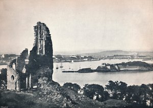 Plymouth - Drakes Island, fra Mount Edgcumbe, 1895 af Unbekannt