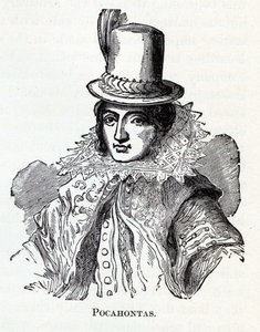 Pocahontas, 1882 af Unbekannt