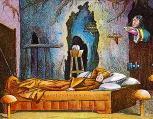 Poisoning the medicine, c1905 af Unbekannt