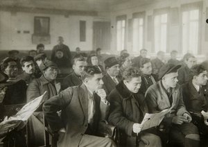 Politisk instruktion, USSR, 1920