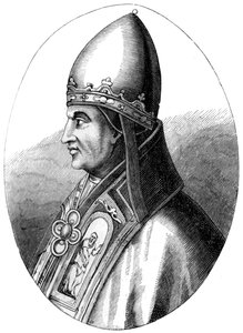 Pave Gregor IX c1143-1241, 1849 af Unbekannt