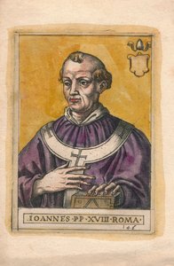 Pave Johannes XVIII. af Unbekannt