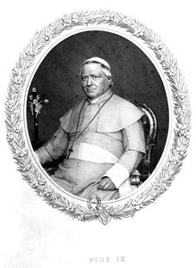 Pave Pius IX af Unbekannt