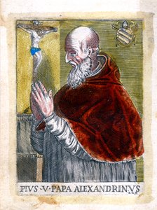 Pave Sankt Pius V af Unbekannt