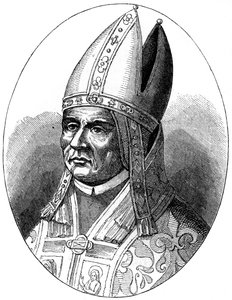 Pave Sylvester I d335, 1849 af Unbekannt