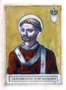 Pave Zephyrinus I af Unbekannt