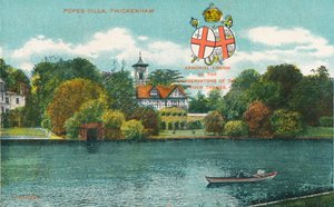 Popes Villa, Twickenham, c1910 af Unbekannt