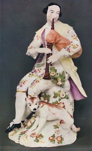 Porcelænsfigur mærket WD-CO. Derby, omkring 1760, c1760 af Unbekannt