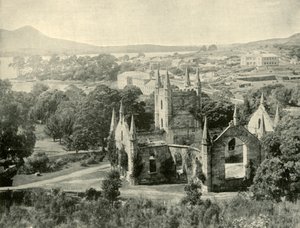 Port Arthur. Ser mod vest, 1901. af Unbekannt