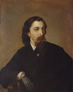 Portræt af Andrey Fyodorovich Likhachov 1832-1890 af Unbekannt