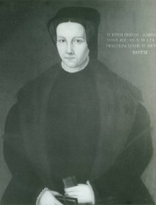 Portræt af Catherine Willoughby, hertuginde af Suffolk af Unbekannt