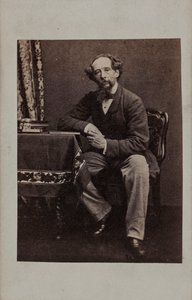Portræt af Charles Dickens 1812-1870, 1860