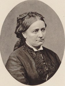 Portræt af Clara Schumann 1819-1896, 1870. af Unbekannt