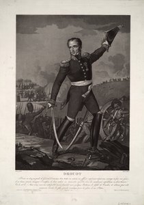 Portræt af grev general Antoine Drouot 1774-1847, ca 1825 af Unbekannt