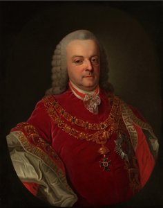Portræt af grev Ferenc Esterházy de Galántha 1715-1785.